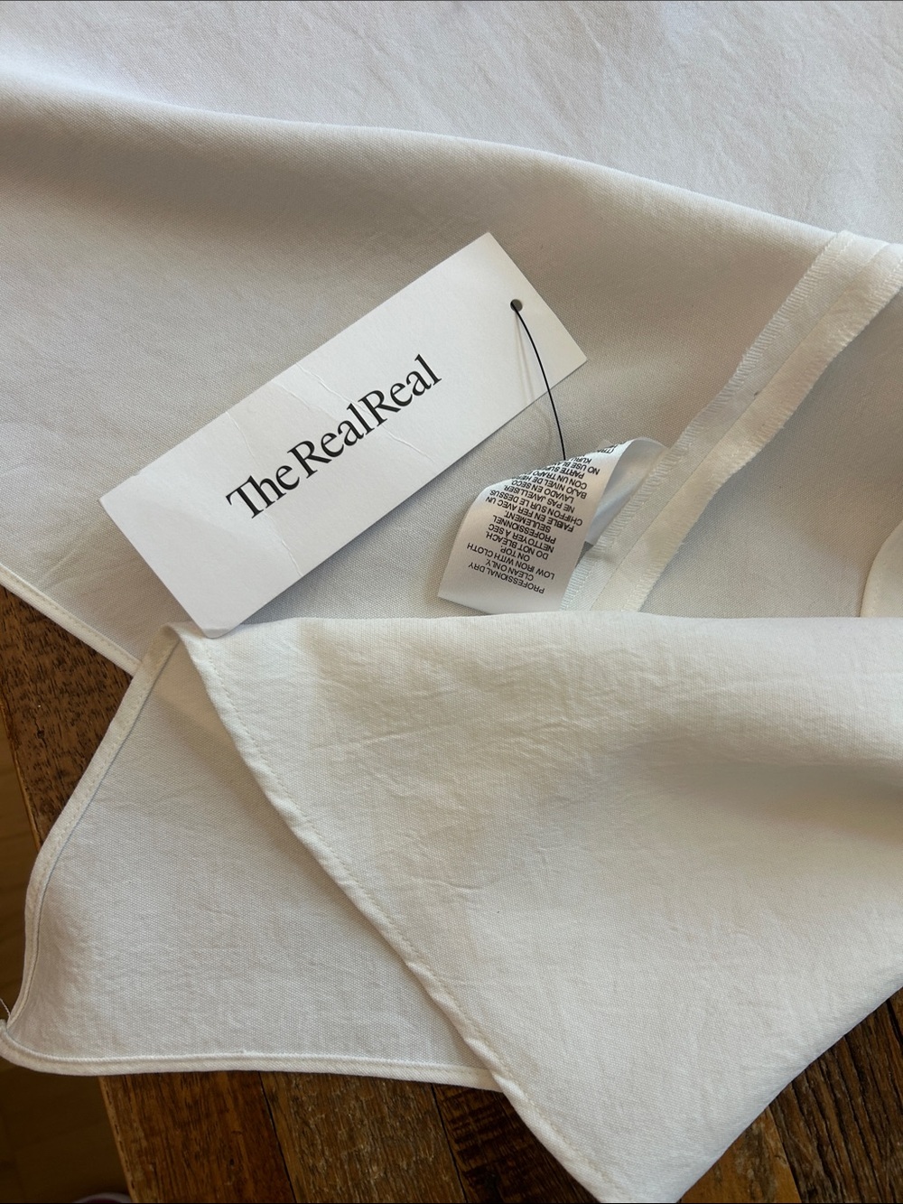 TIBI Drape Twill Wrap Dress in White - Picture 12 of 16